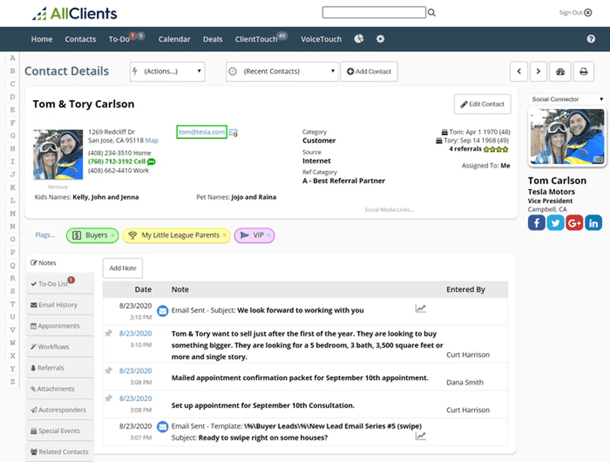 AllClients : avis des utilisateurs, avantages & inconvénients de ce logiciel de marketing automation