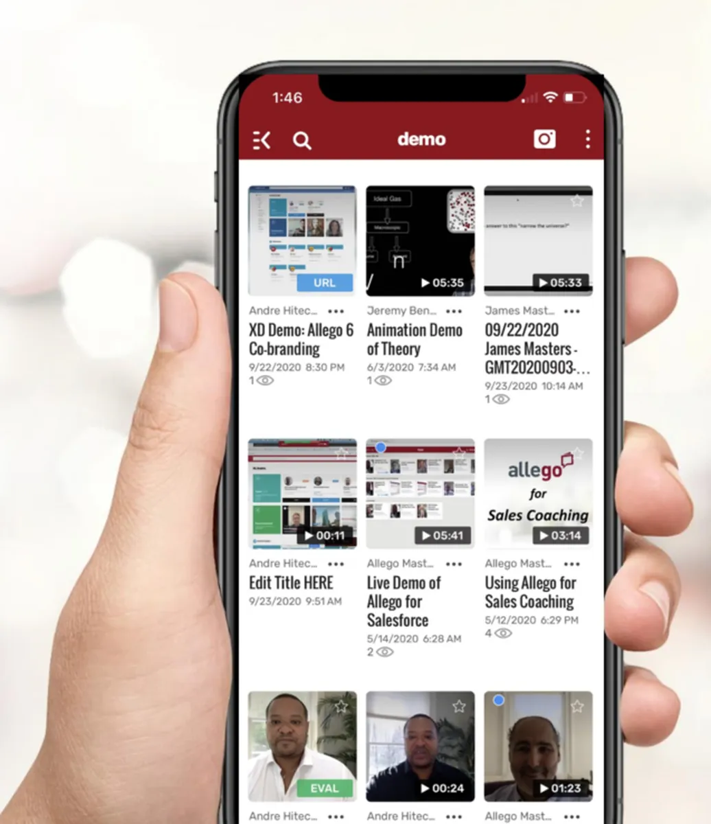 Allego : avis des utilisateurs, avantages & inconvénients de ce logiciel de coaching commercial