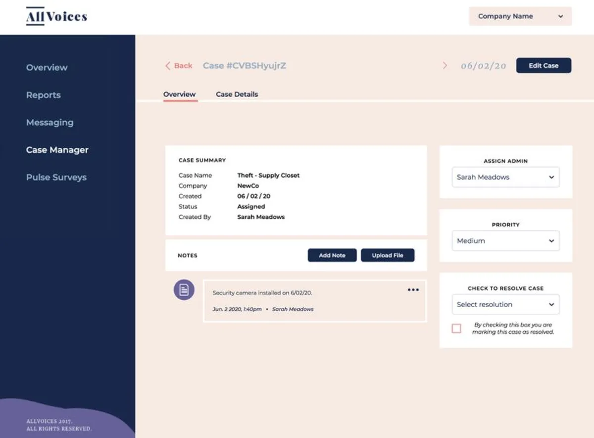 AllVoices : avis des utilisateurs, avantages & inconvénients de ce logiciel d'engagement collaborateur AllVoices : avis des utilisateurs, avantages & inconvénients de ce logiciel d'engagement collaborateur