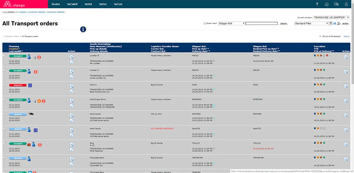Alpega TMS : avis des utilisateurs, avantages & inconvénients de ce logiciel supply chain Alpega TMS : avis des utilisateurs, avantages & inconvénients de ce logiciel supply chain
