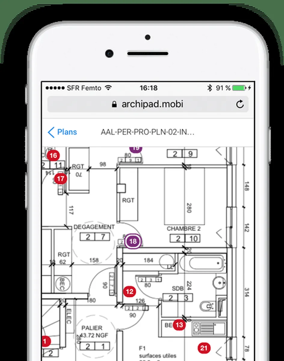 Archipad : avis des utilisateurs, avantages & inconvénients de ce logiciel pour artisans Chantiers / Construction / BTP