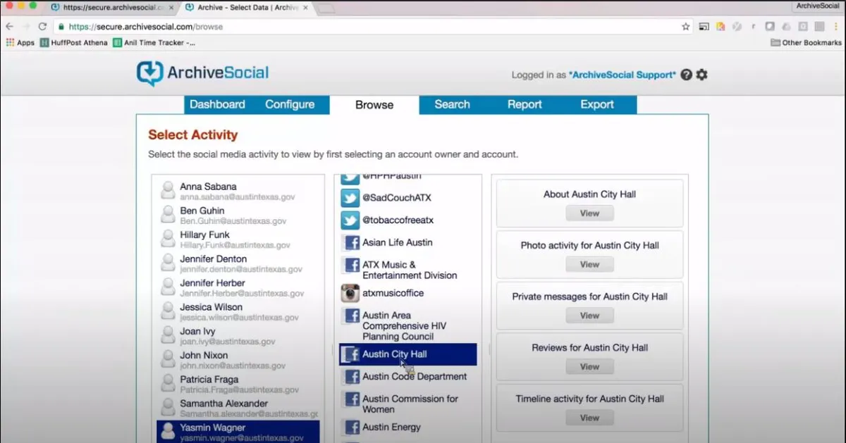 ArchiveSocial : avis des utilisateurs, avantages & inconvénients de ce logiciel d'analyse des réseaux sociaux ArchiveSocial : avis des utilisateurs, avantages & inconvénients de ce logiciel d'analyse des réseaux sociaux