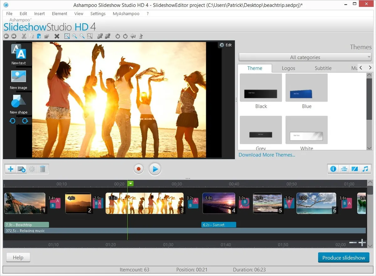 Ashampoo Slideshow Studio HD : avis des utilisateurs, avantages & inconvénients de ce logiciel de gestion de photos