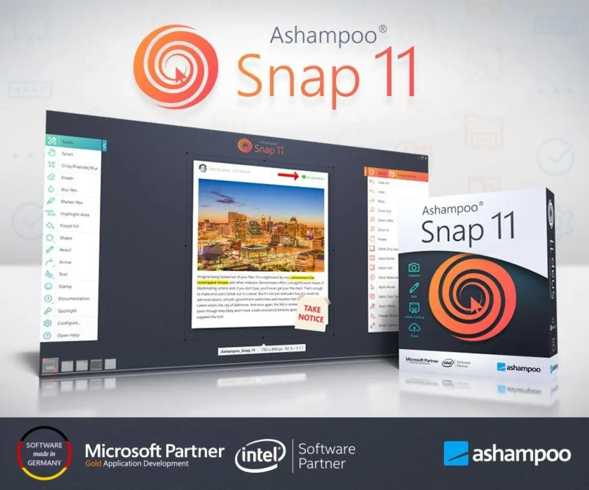 Ashampoo Snap : avis des utilisateurs, avantages & inconvénients de ce logiciel de capture d'écran