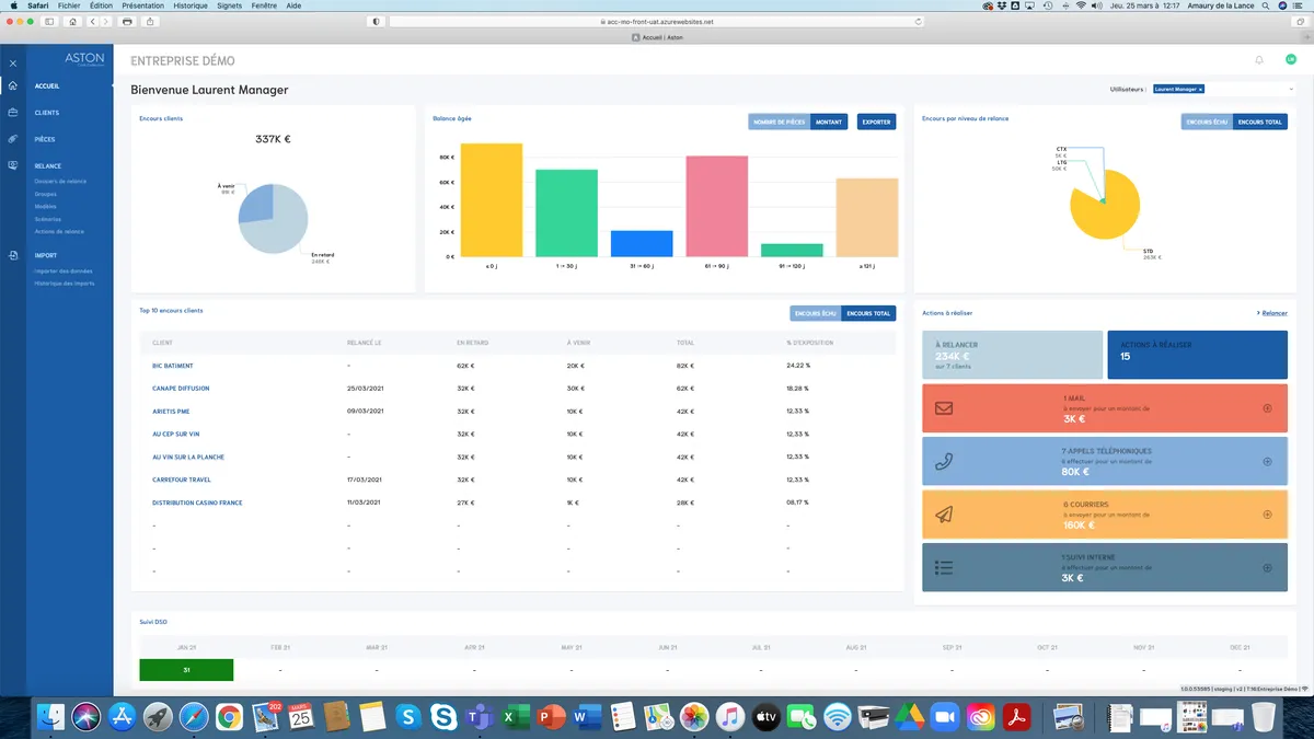 Aston iTClients : avis des utilisateurs, avantages & inconvénients de ce logiciel de recouvrement de créances / impayés Aston iTClients : avis des utilisateurs, avantages & inconvénients de ce logiciel de recouvrement de créances / impayés