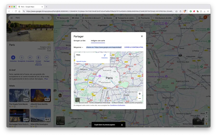 astuces google maps iframe integration carte site internet astuces google maps iframe integration carte site internet
