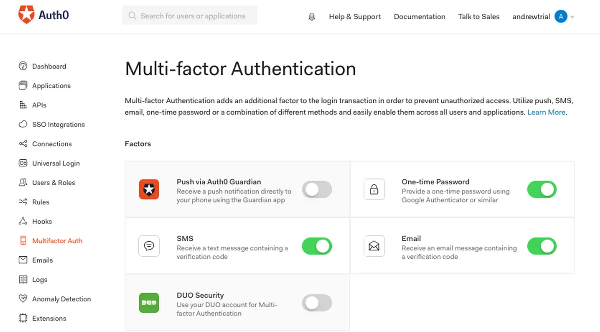 Auth0 : avis des utilisateurs, avantages & inconvénients de ce logiciel de gestion des identités et des accès Auth0 : avis des utilisateurs, avantages & inconvénients de ce logiciel de gestion des identités et des accès