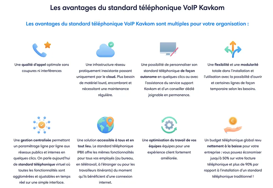avantages standard telephonique pro avantages standard telephonique pro