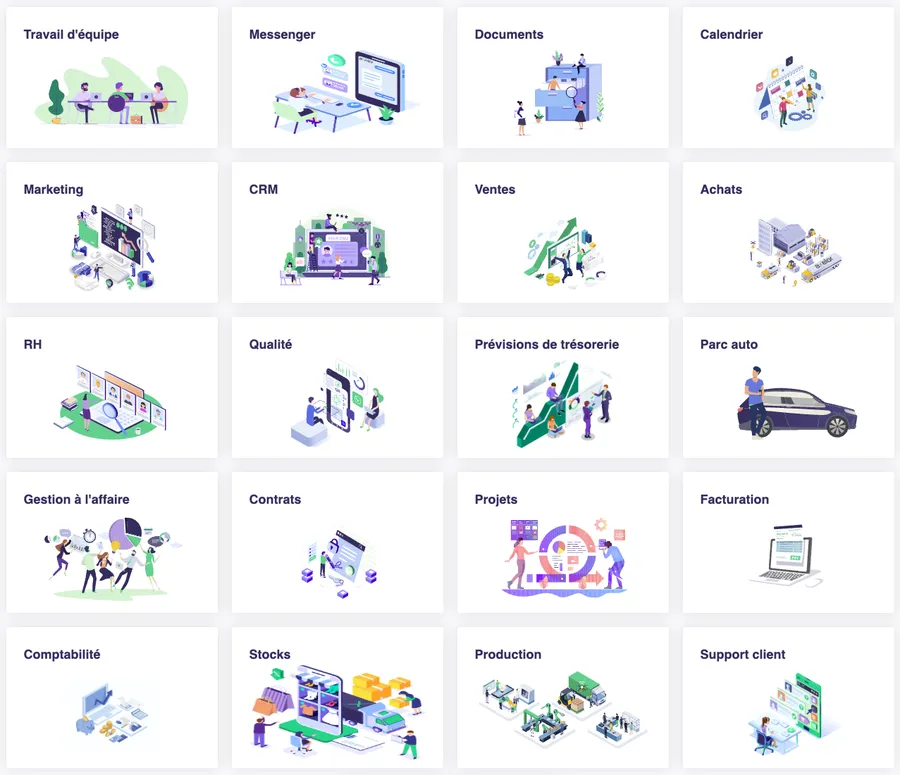 Axelor : applications métiers