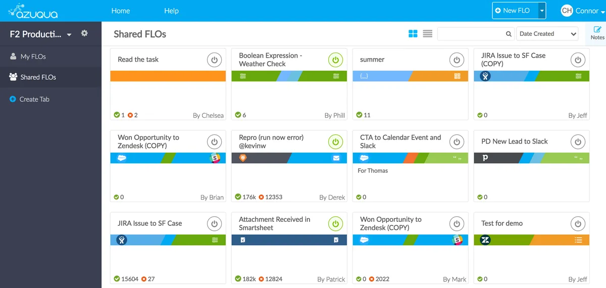 Azuqua : avis des utilisateurs, avantages & inconvénients de ce logiciel de workflow Azuqua : avis des utilisateurs, avantages & inconvénients de ce logiciel de workflow