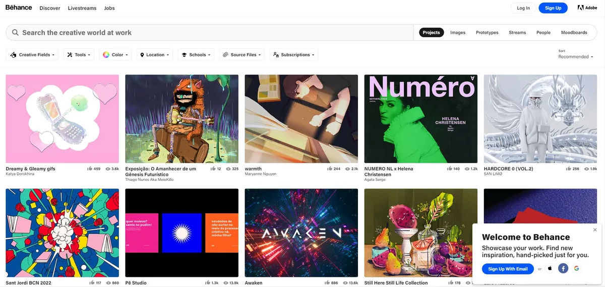 Behance : avis des utilisateurs, avantages & inconvénients de ce logiciel de gestion des réseaux sociaux Behance : avis des utilisateurs, avantages & inconvénients de ce logiciel de gestion des réseaux sociaux