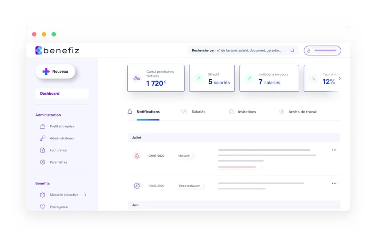Benefiz : avis des utilisateurs, avantages & inconvénients de ce logiciel de gestion des avantages sociaux Benefiz : avis des utilisateurs, avantages & inconvénients de ce logiciel de gestion des avantages sociaux