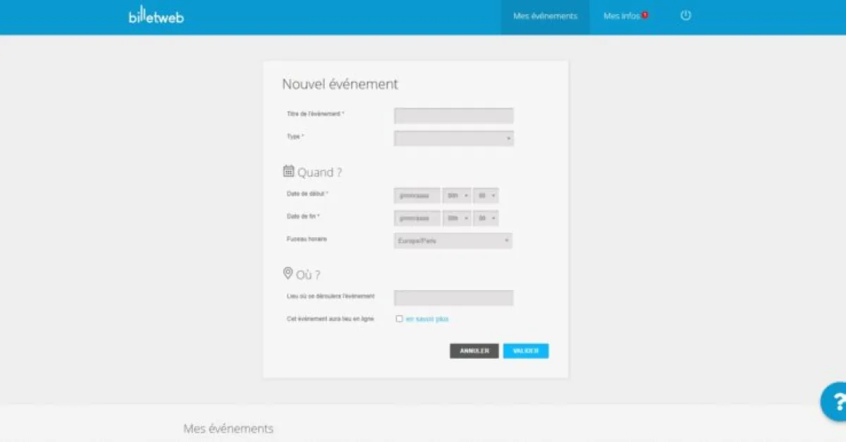 Billetweb : avis des utilisateurs, avantages & inconvénients de ce logiciel de billetterie Billetweb : avis des utilisateurs, avantages & inconvénients de ce logiciel de billetterie