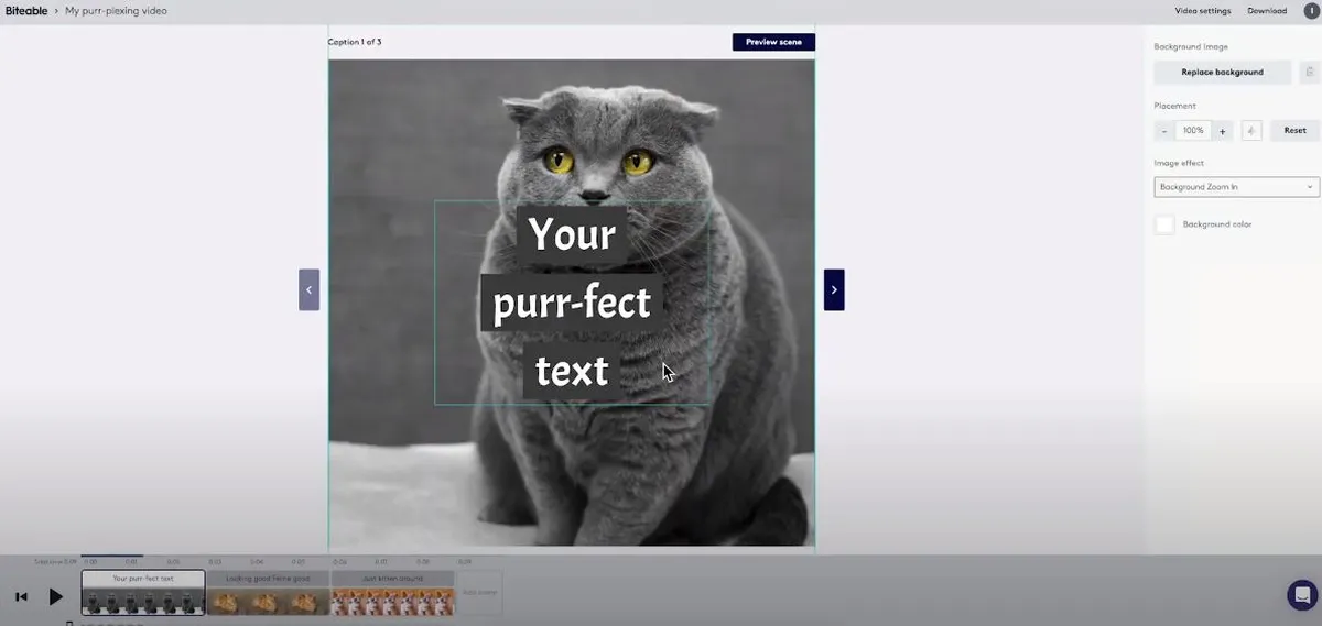 Biteable : avis des utilisateurs, avantages & inconvénients de ce logiciel de montage vidéo