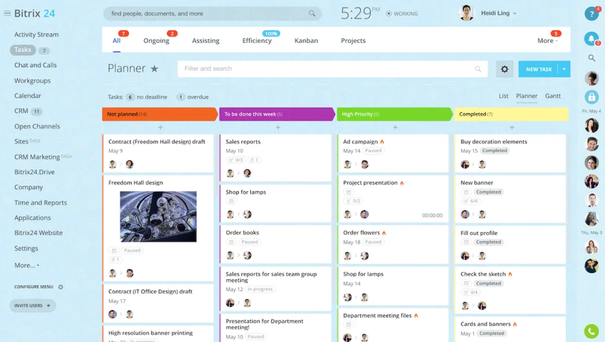 Bitrix24 : avis des utilisateurs, avantages & inconvénients de ce logiciel de digital workplace