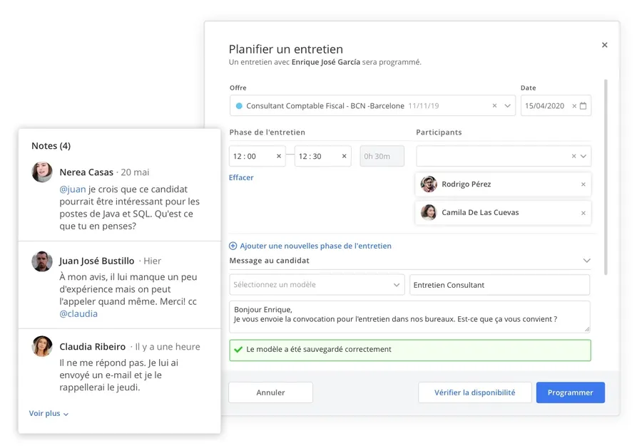 Bizneo ATS : interface recrutement collaboratif Bizneo ATS : interface recrutement collaboratif