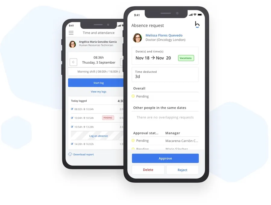 Bizneo HR : application mobile