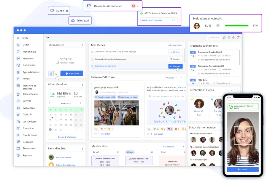 Bizneo HR : logiciel