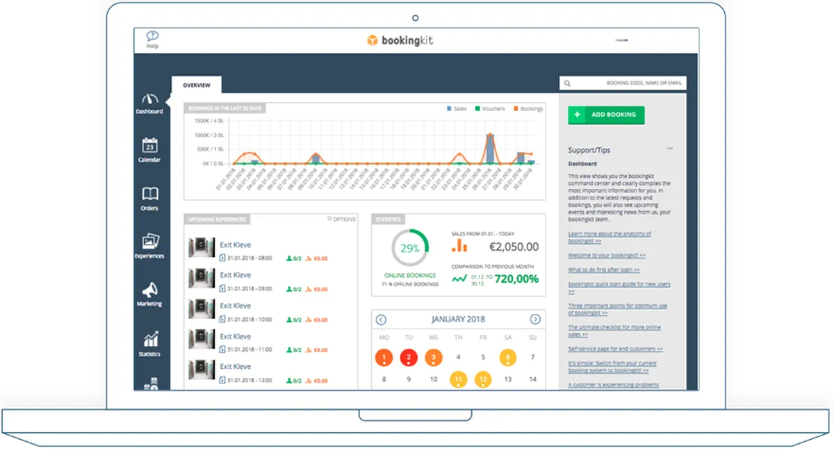 Bookingkit : avis des utilisateurs, avantages & inconvénients de ce logiciel de réservation