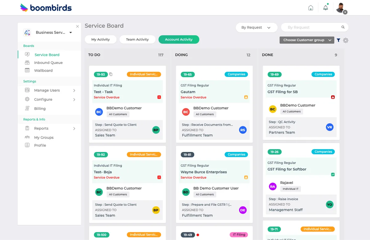 Boombirds : avis des utilisateurs, avantages & inconvénients de ce logiciel de workflow Boombirds : avis des utilisateurs, avantages & inconvénients de ce logiciel de workflow