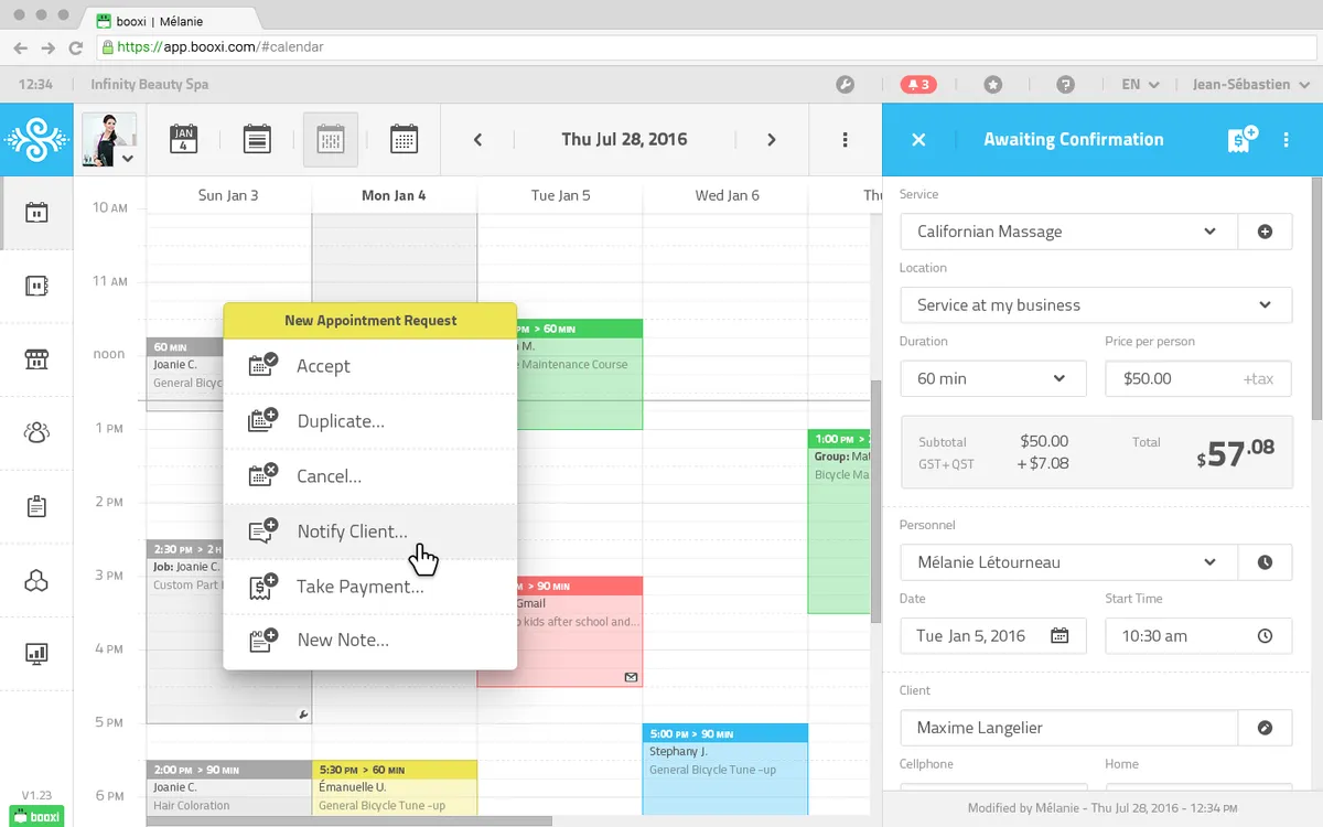 Booxi : avis des utilisateurs, avantages & inconvénients de ce logiciel de prise de rendez-vous en ligne Booxi : avis des utilisateurs, avantages & inconvénients de ce logiciel de prise de rendez-vous en ligne
