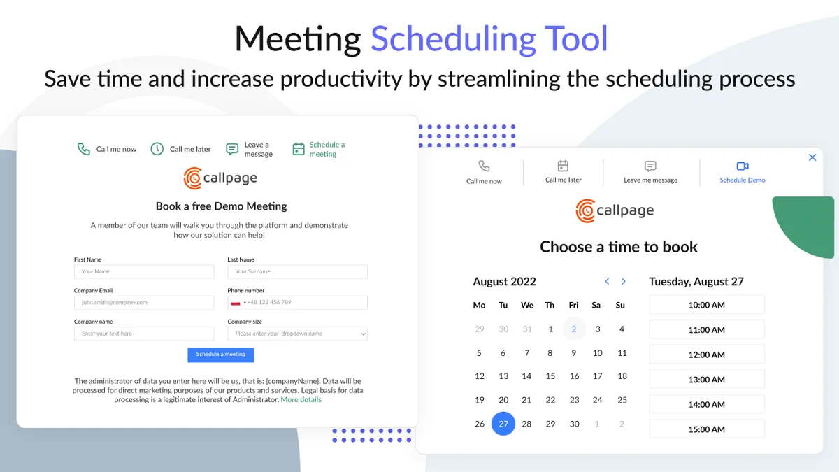 CallPage Meetings : avis des utilisateurs, avantages & inconvénients de ce logiciel de prise de rendez-vous en ligne