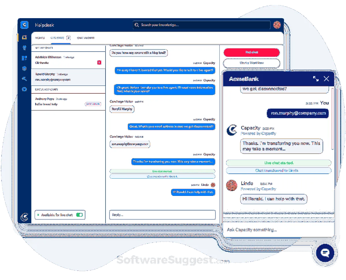 Capacity : avis des utilisateurs, avantages & inconvénients de ce logiciel helpdesk Capacity : avis des utilisateurs, avantages & inconvénients de ce logiciel helpdesk