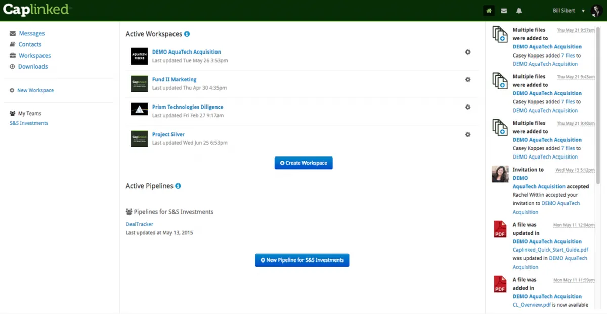 CapLinked : avis des utilisateurs, avantages & inconvénients de ce logiciel de virtual data room