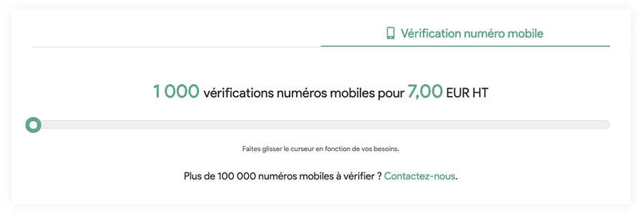 captainverify prix verifier numeros telephones portables