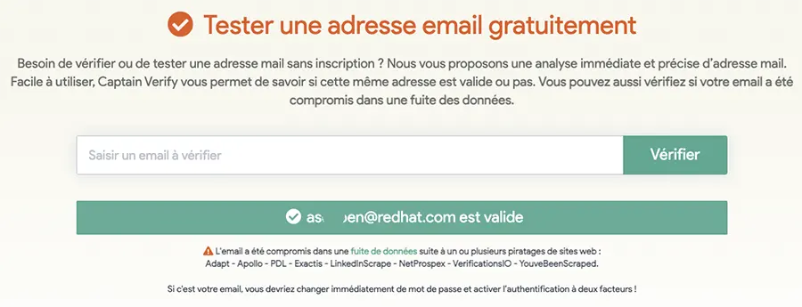 captainverify verifier adresse email gratuit