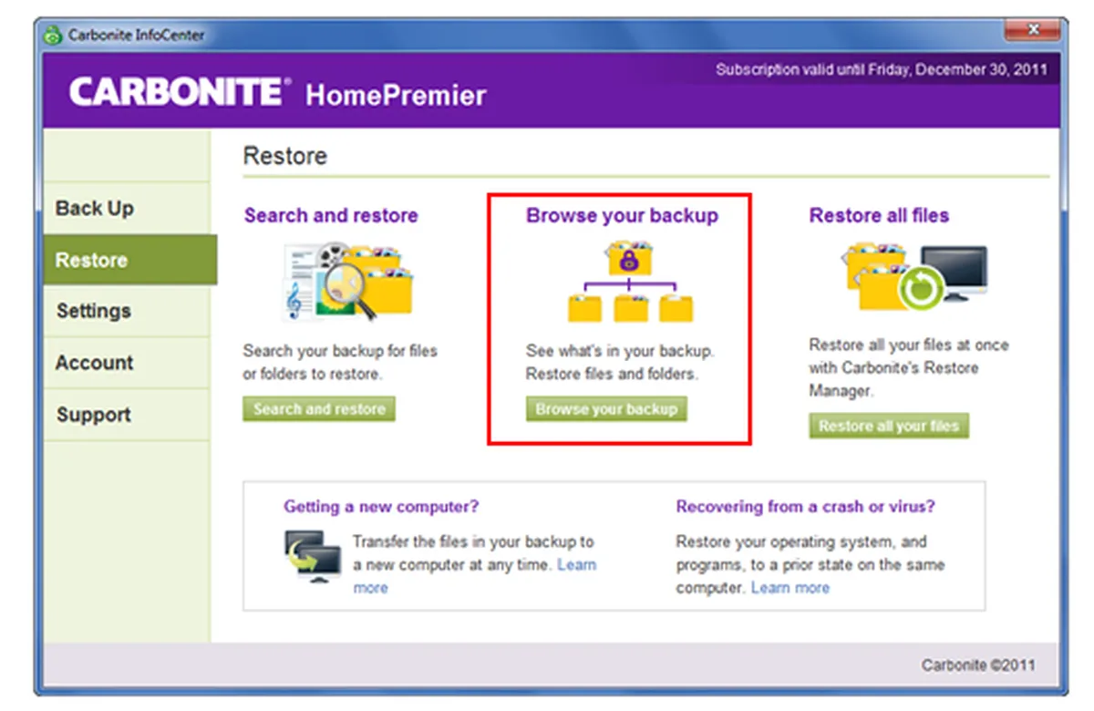 Carbonite : avis des utilisateurs, avantages & inconvénients de ce logiciel de sauvegarde Carbonite : avis des utilisateurs, avantages & inconvénients de ce logiciel de sauvegarde
