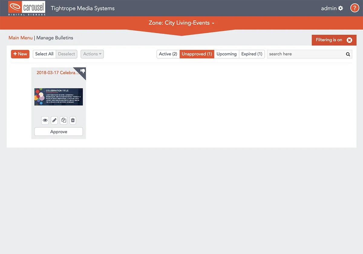 Carousel : avis des utilisateurs, avantages & inconvénients de ce logiciel d'affichage dynamique Carousel : avis des utilisateurs, avantages & inconvénients de ce logiciel d'affichage dynamique