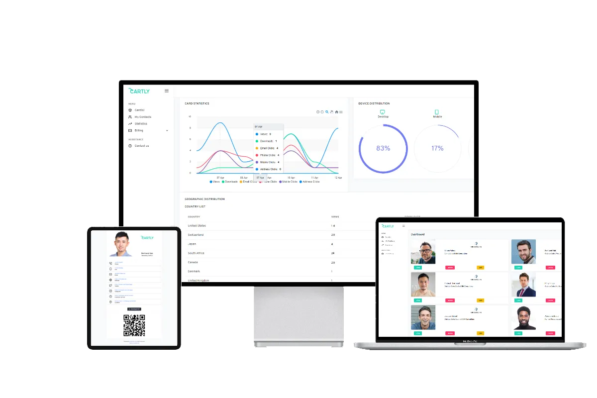CARTLY : avis des utilisateurs, avantages & inconvénients de ce logiciel de carte de visite