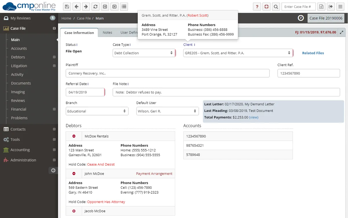 Case Master Pro : avis des utilisateurs, avantages & inconvénients de ce logiciel pour avocat Case Master Pro : avis des utilisateurs, avantages & inconvénients de ce logiciel pour avocat