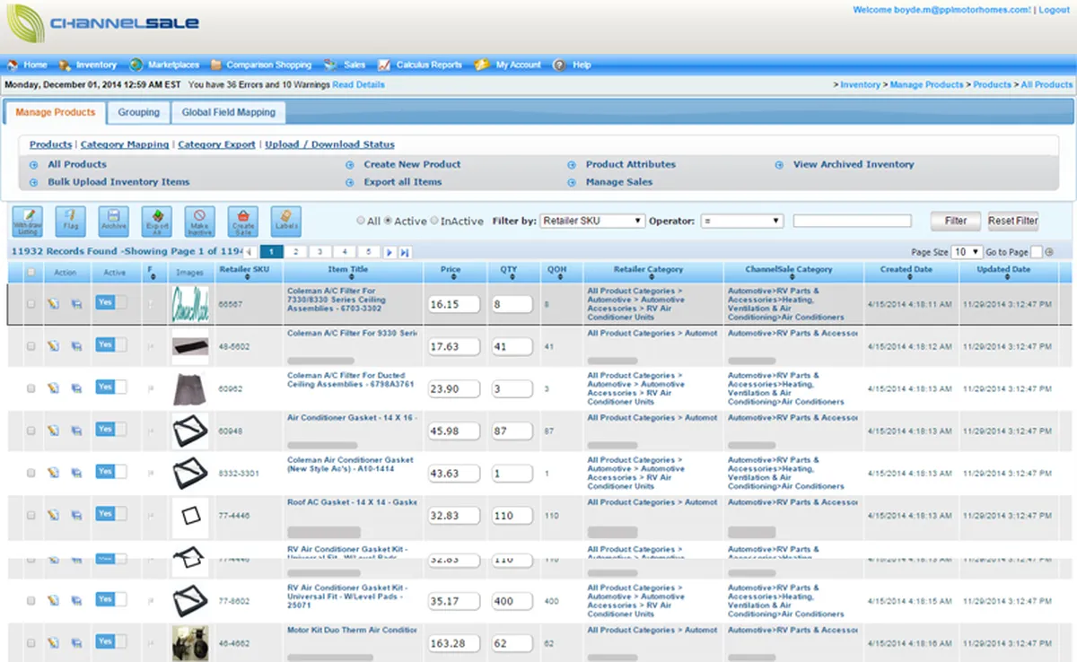 ChannelSale : avis des utilisateurs, avantages & inconvénients de ce logiciel PIM ChannelSale : avis des utilisateurs, avantages & inconvénients de ce logiciel PIM