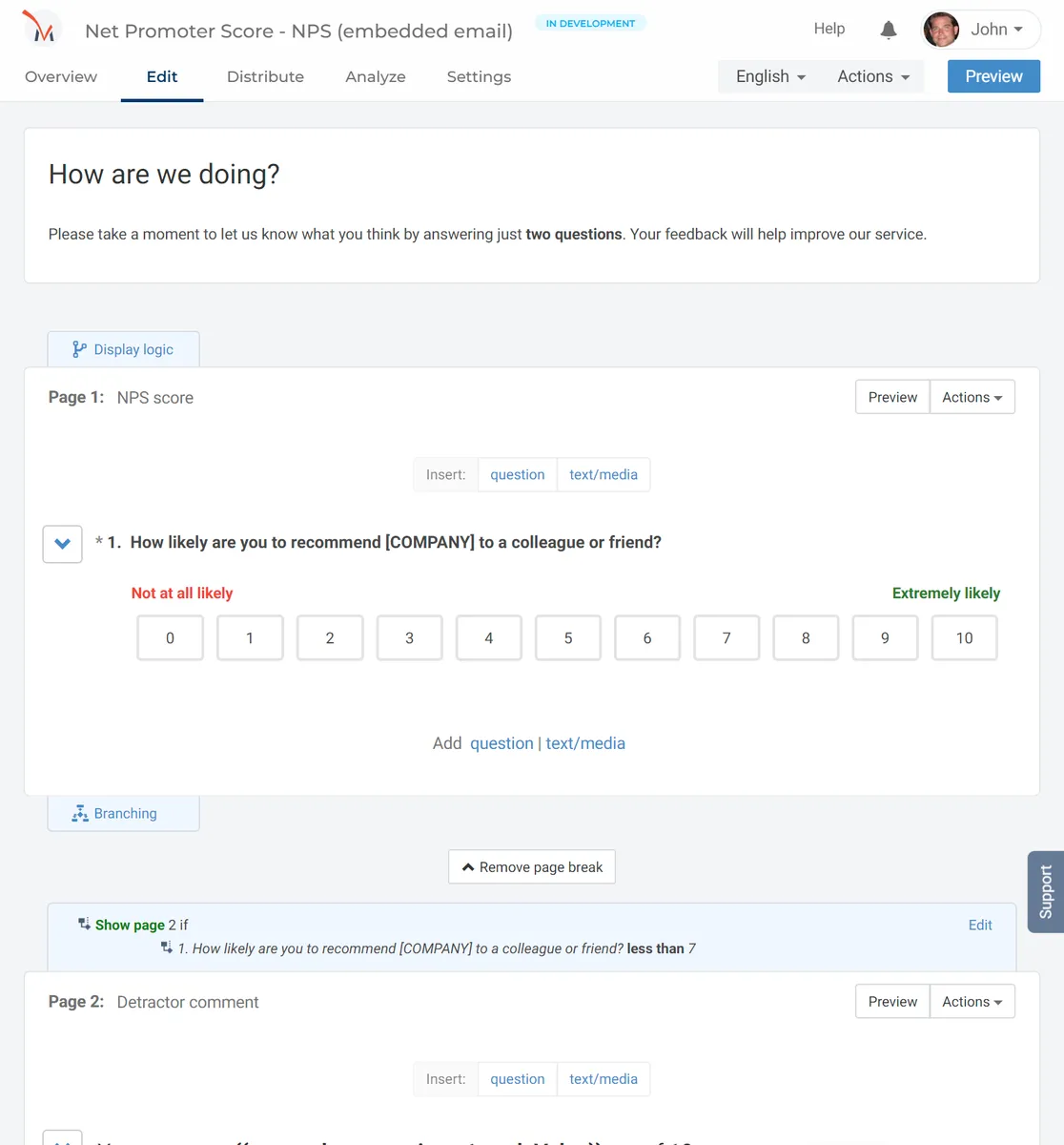 CheckMarket : avis des utilisateurs, avantages & inconvénients de ce logiciel d'enquête / sondage / questionnaire