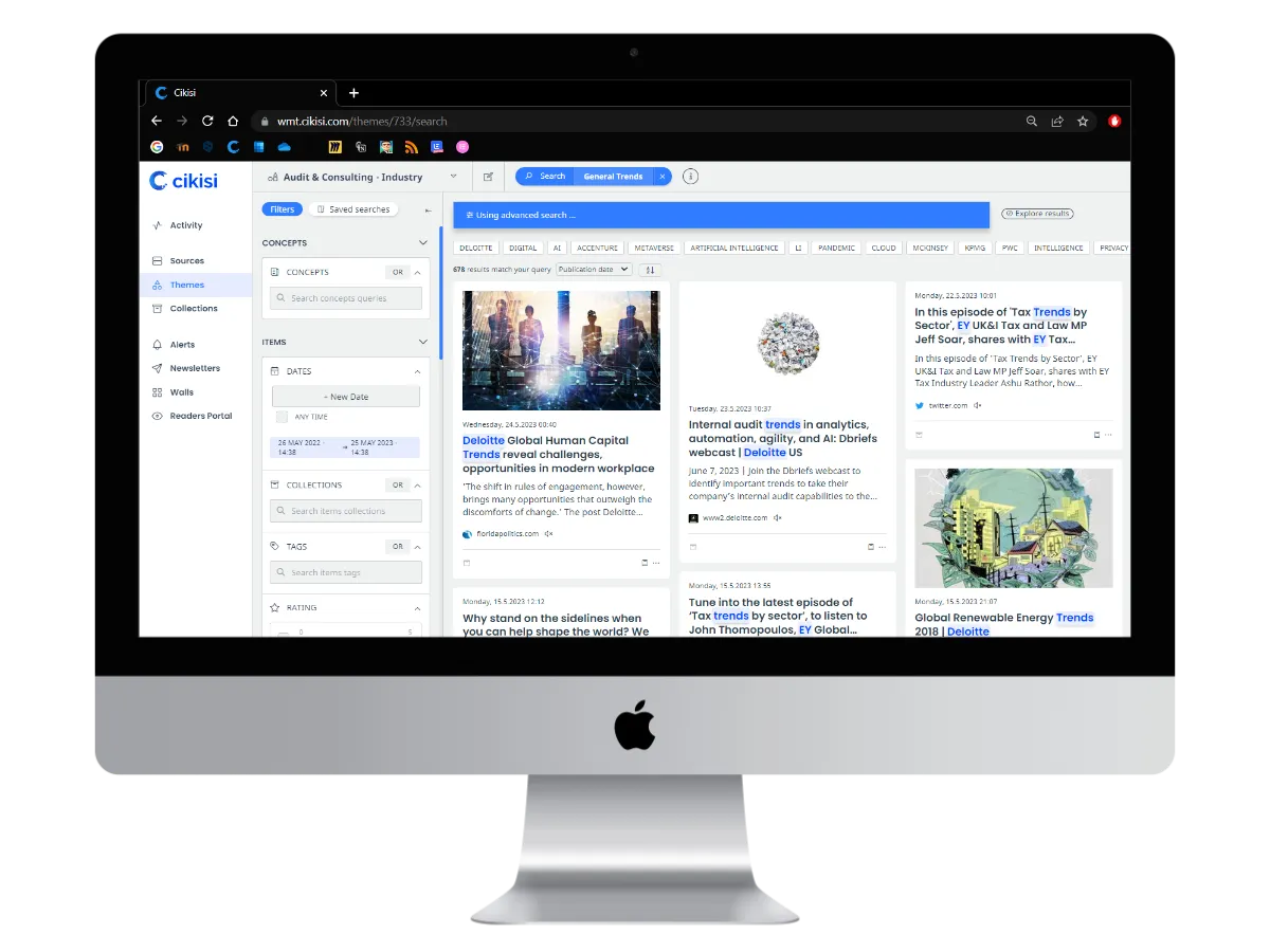 Cikisi : avis des utilisateurs, avantages & inconvénients de ce logiciel de curation / veille concurrentielle