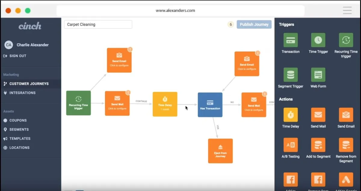 Cinch : avis des utilisateurs, avantages & inconvénients de ce logiciel de marketing automation Cinch : avis des utilisateurs, avantages & inconvénients de ce logiciel de marketing automation