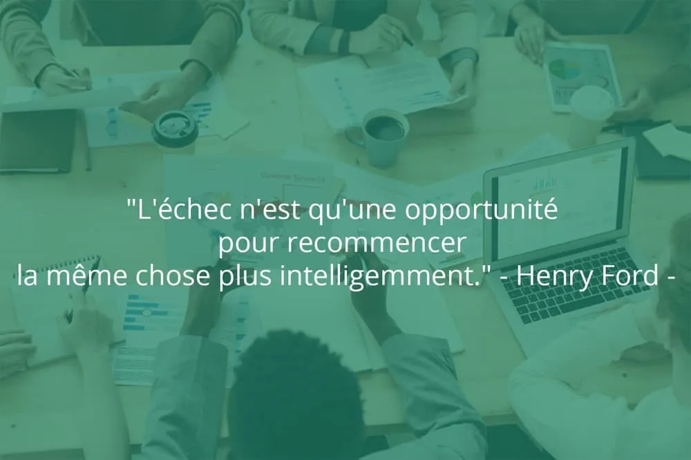 Citation de Henry Ford sur le succès et les opportunités.