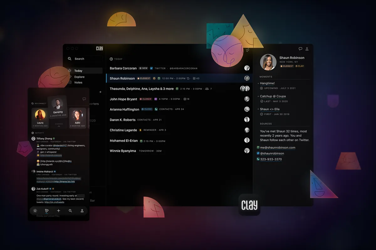 Clay : avis des utilisateurs, avantages & inconvénients de ce logiciel d'enrichissement des données clients Clay : avis des utilisateurs, avantages & inconvénients de ce logiciel d'enrichissement des données clients