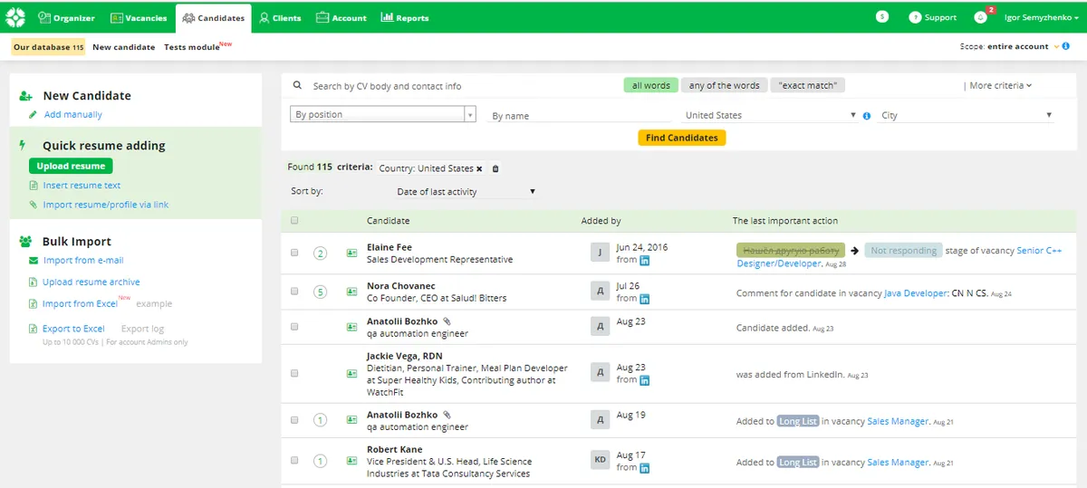 CleverStaff : avis des utilisateurs, avantages & inconvénients de ce logiciel de recrutement ATS CleverStaff : avis des utilisateurs, avantages & inconvénients de ce logiciel de recrutement ATS