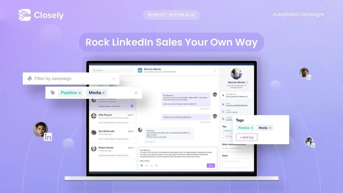 Closely : avis des utilisateurs, avantages & inconvénients de ce logiciel de génération de leads Closely : avis des utilisateurs, avantages & inconvénients de ce logiciel de génération de leads