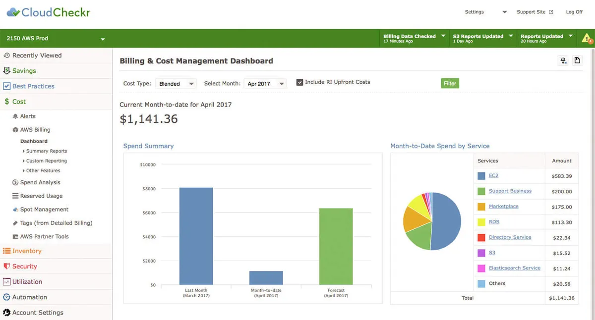 CloudCheckr : avis des utilisateurs, avantages & inconvénients de ce logiciel de gestion cloud