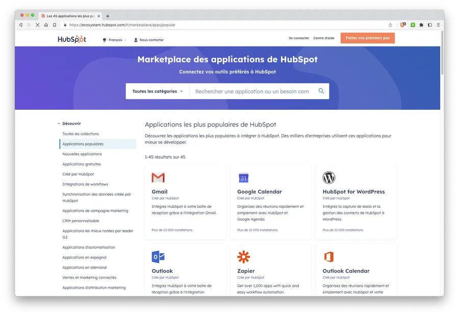 CMS Hub : intégrations & API