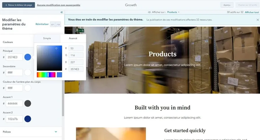 CMS Hub : logiciel pour créer un site web professionnel