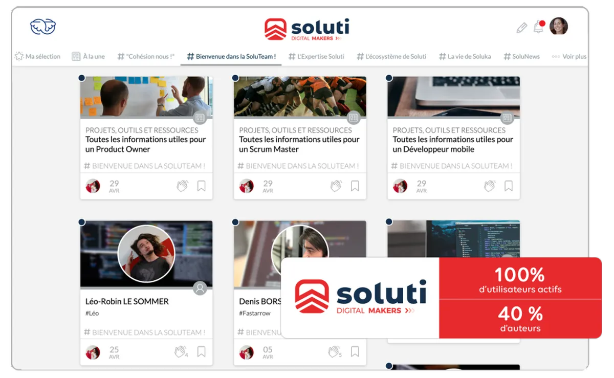 Cocoom : avis des utilisateurs, avantages & inconvénients de ce logiciel de gestion des connaissances