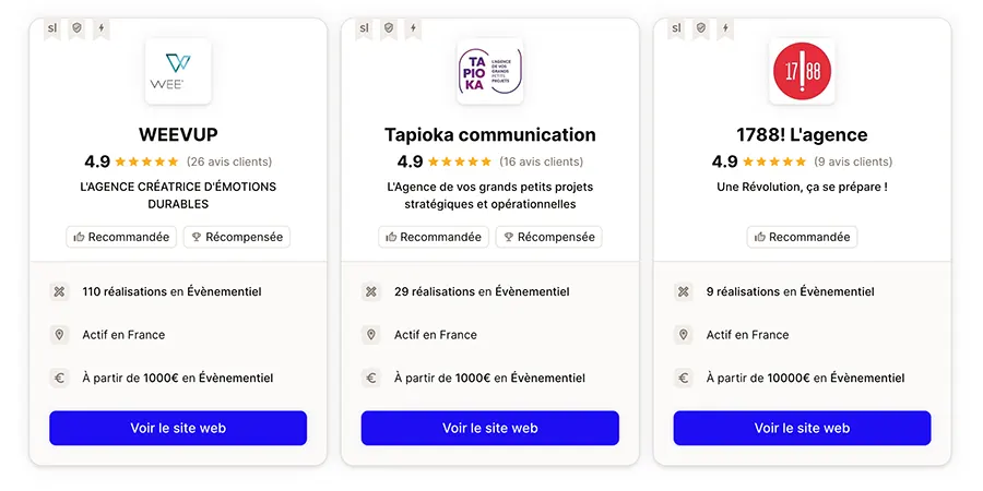 comparer agences evenementiel comparer agences evenementiel
