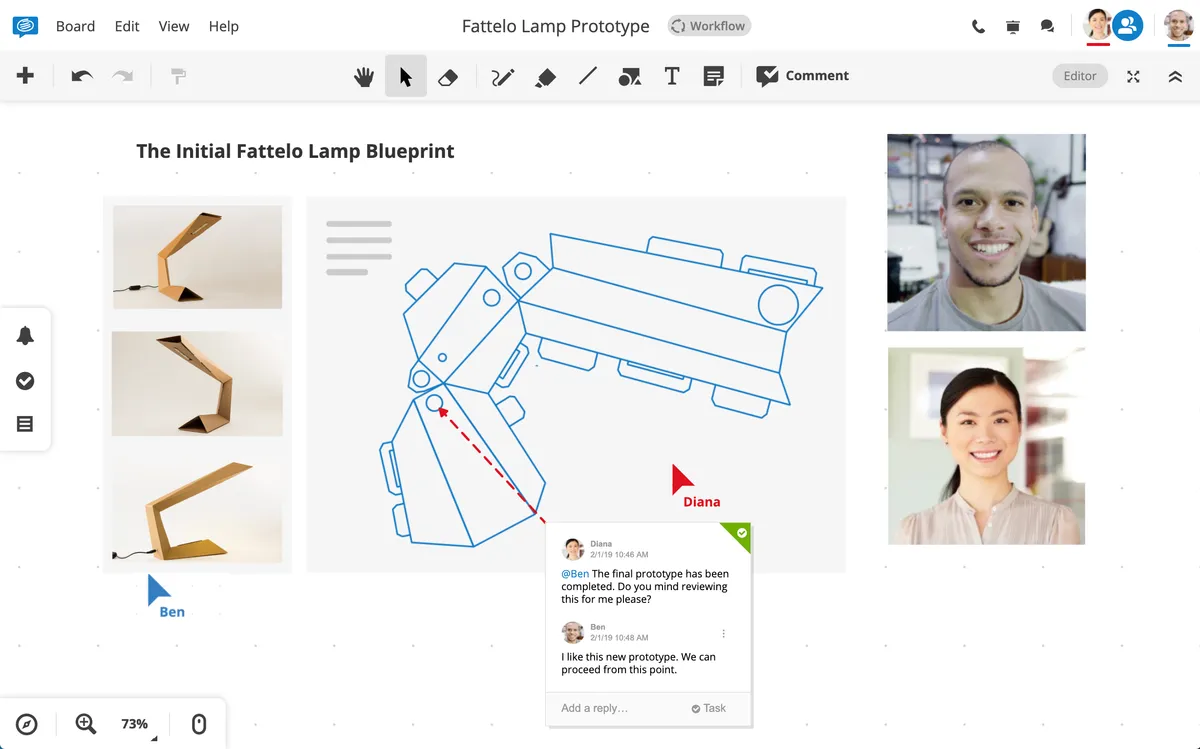 Conceptboard : avis des utilisateurs, avantages & inconvénients de ce logiciel de tableau blanc virtuels