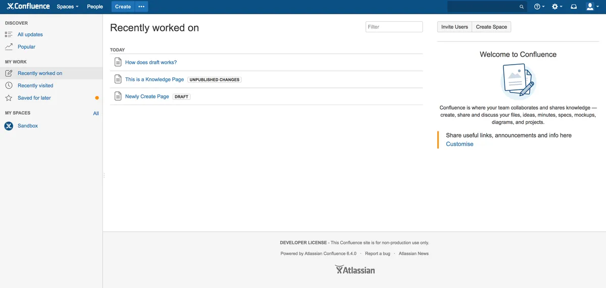 Atlassian Confluence : avis des utilisateurs, avantages & inconvénients de ce logiciel de digital workplace Atlassian Confluence : avis des utilisateurs, avantages & inconvénients de ce logiciel de digital workplace