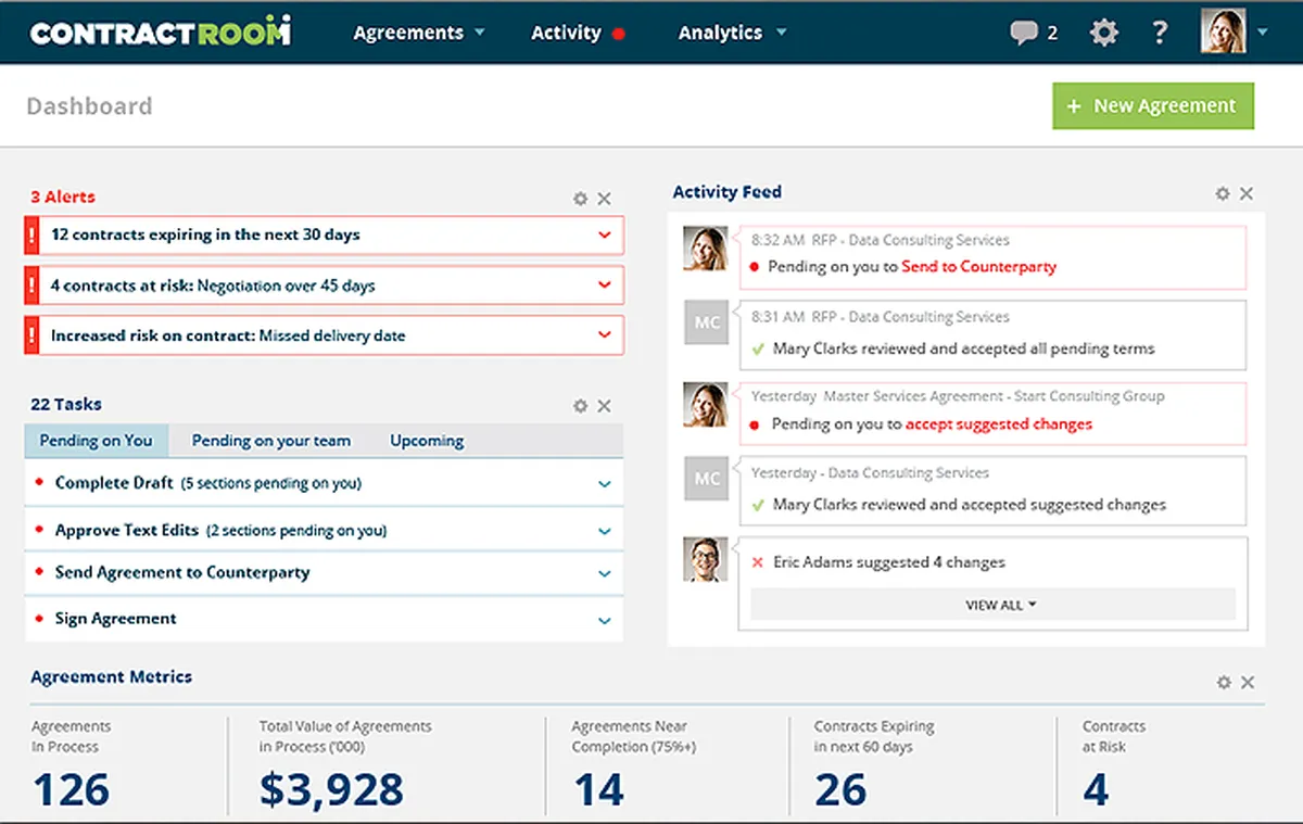 ContractRoom : avis des utilisateurs, avantages & inconvénients de ce logiciel de gestion de contrats ContractRoom : avis des utilisateurs, avantages & inconvénients de ce logiciel de gestion de contrats